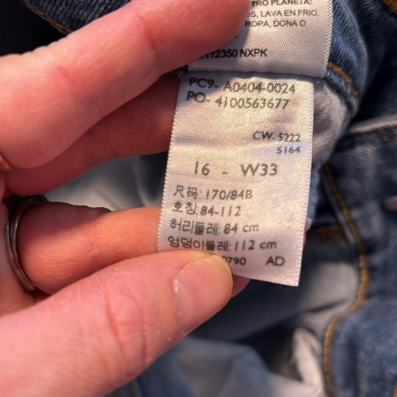 Levi’s Heritage High Rise Straight Jeans - Picture 6 of 6